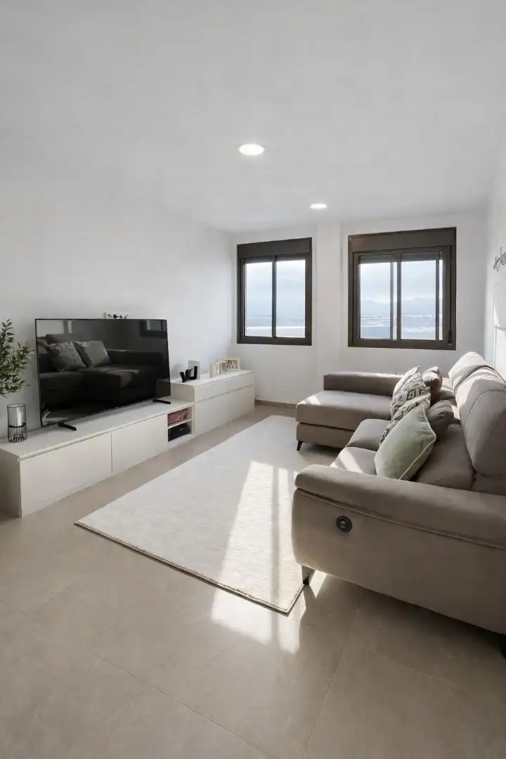 Sala de estar de Ático en venta en Vila-real con Aire acondicionado, Calefacción y Terraza
