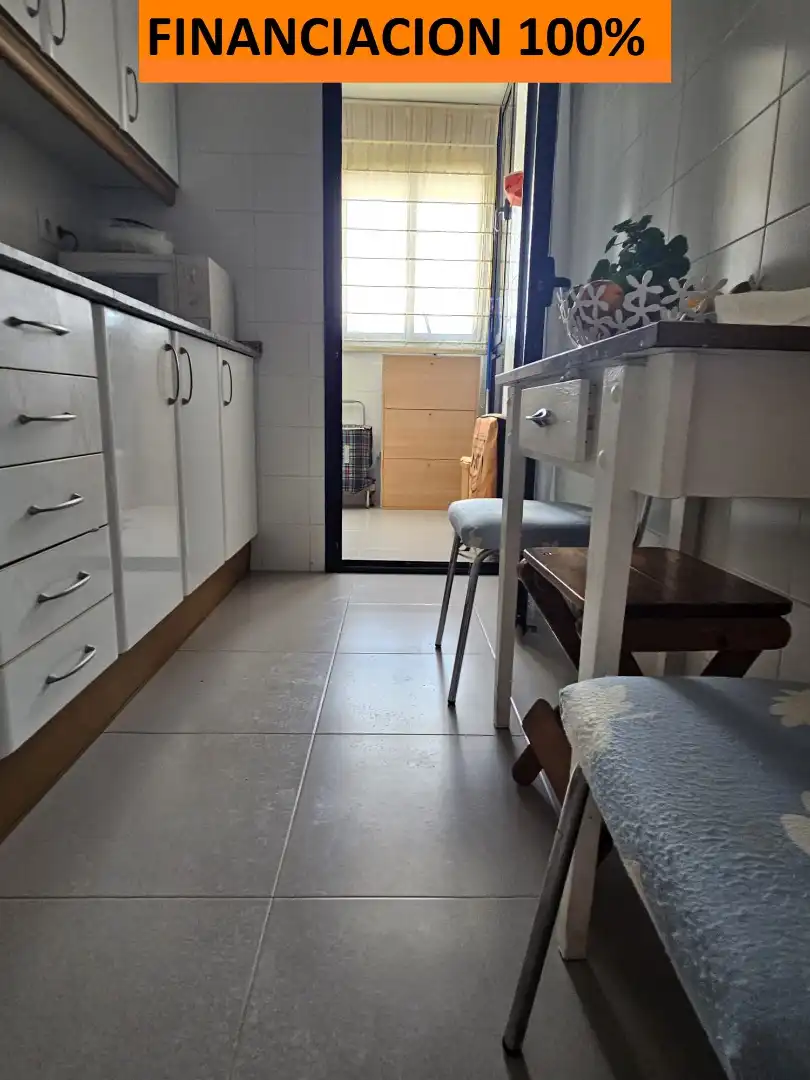 Kitchen of Flat for sale in Mont-roig del Camp  with Air Conditioner, Terrace and Furnished