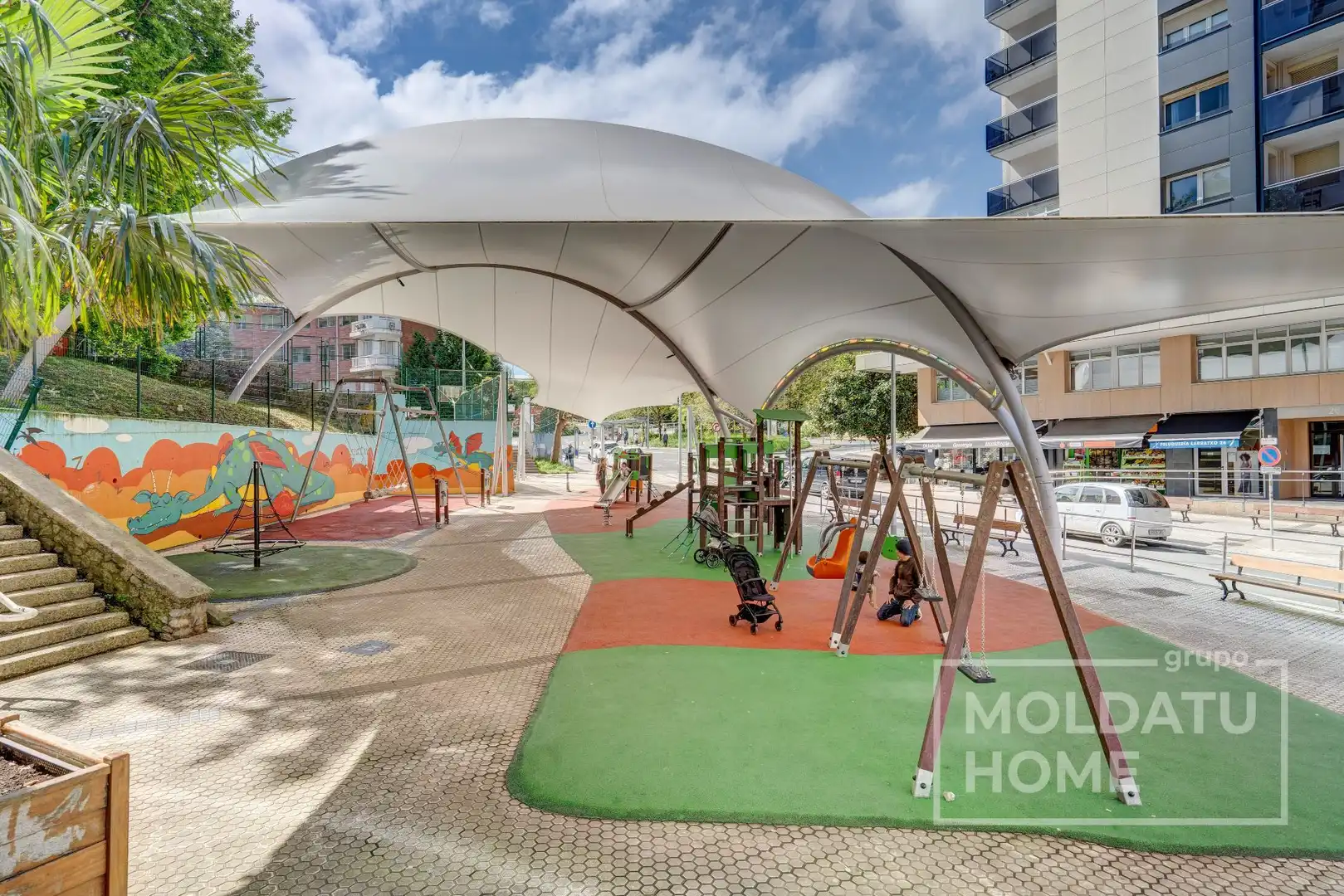 Terrasse von Wohnung zum Verkauf in Donostia - San Sebastián  mit Heizung, Terrasse und Abstellraum