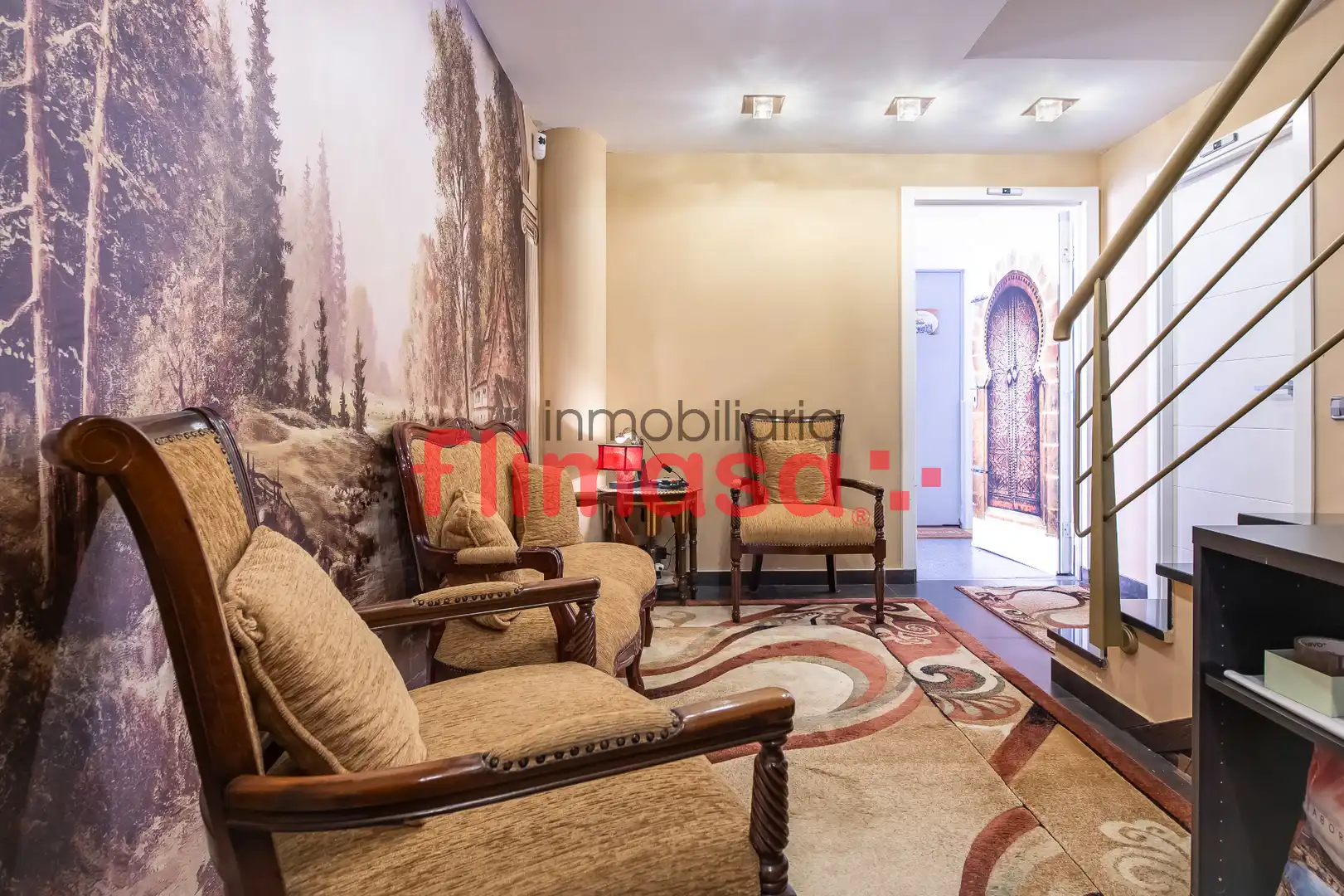 Living room of Houses for sale in Villaviciosa de Odón  with Air Conditioner, Heating and Private garden