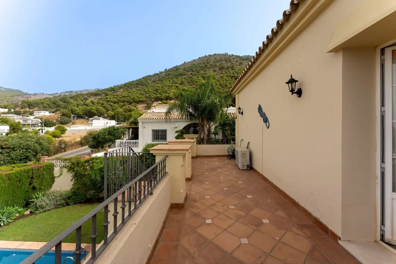 Terraza de Casa o chalet en venta en Mijas con Aire acondicionado, Jardín privado y Terraza
