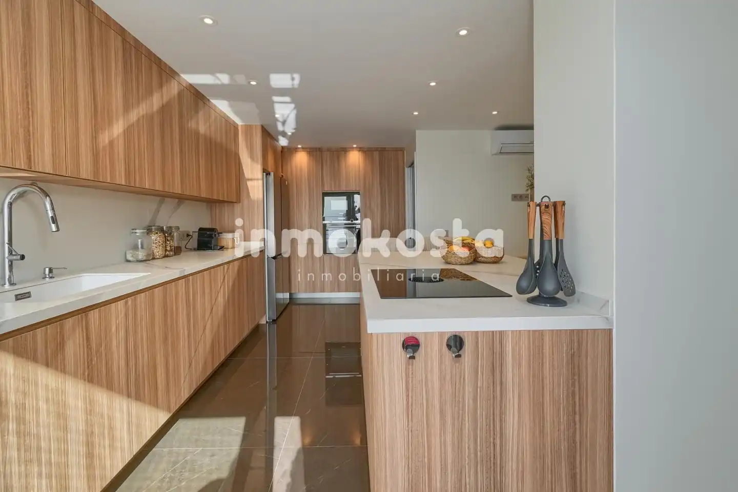 Cocina de Ático en venta en Villajoyosa / La Vila Joiosa con Aire acondicionado, Calefacción y Terraza