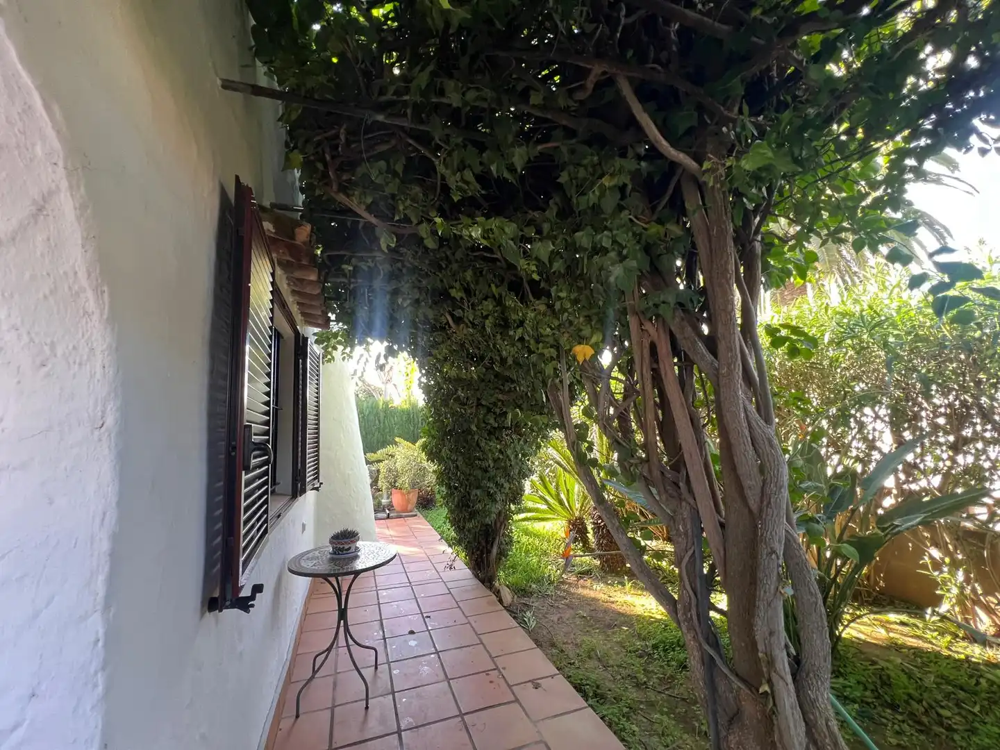 Garden of Houses for sale in Dénia  with Air Conditioner, Heating and Storage room