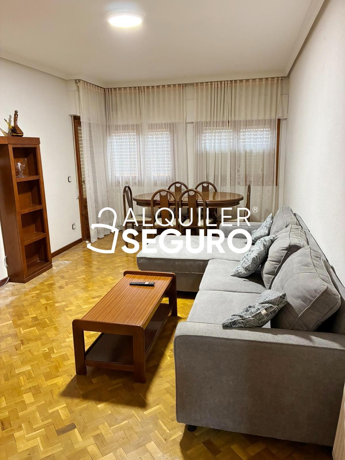 Living room of Flat to rent in Almonacid de Zorita  with Heating, Terrace and Furnished