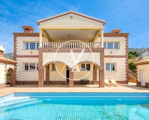 Vista exterior de Casa o xalet de lloguer en Palau-saverdera amb Aire condicionat, Jardí privat i Terrassa