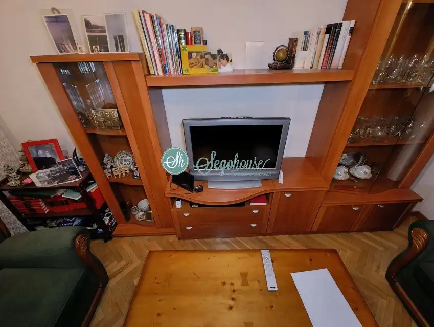Sala de estar de Piso en venta en Segovia con Calefacción, Terraza y Trastero