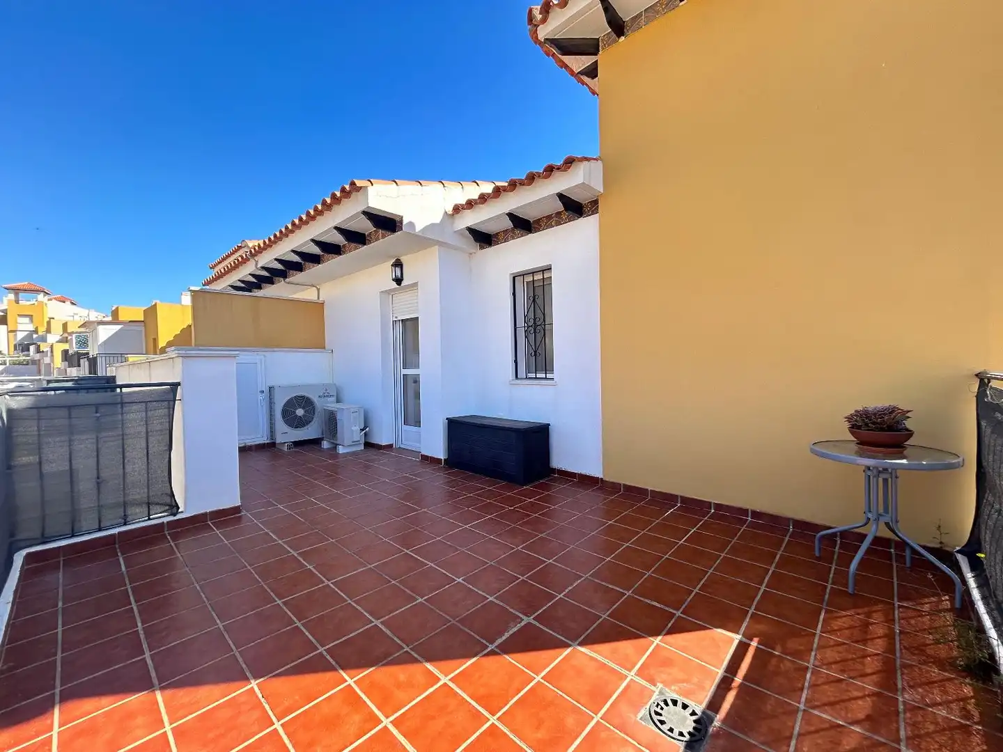 Terrasse von Maisonette zum Verkauf in Vera mit Klimaanlage, Privatgarten und Terrasse