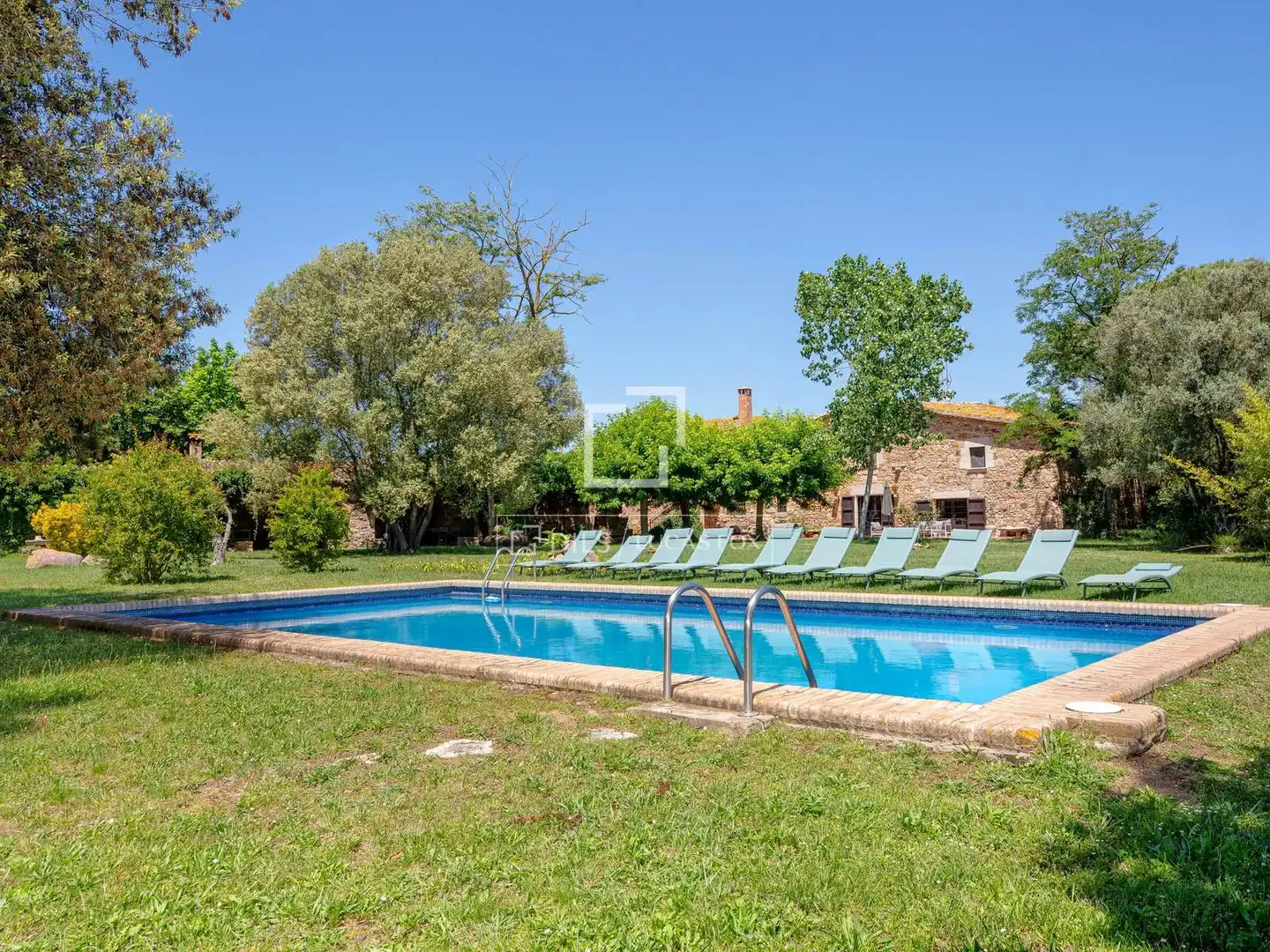 Casa rústica amb piscina en venda a Llagostera, imagen 49