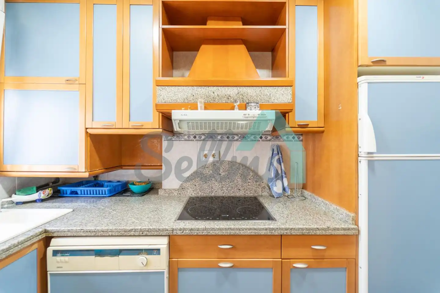 Küche von Wohnung zum Verkauf in Oviedo  mit Heizung, Parkett und Terrasse