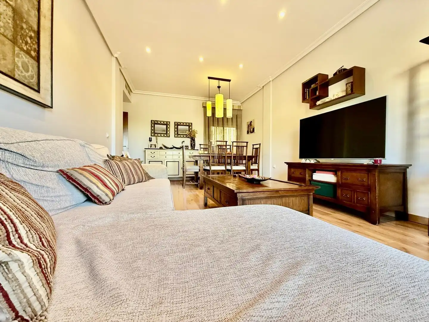 Sala de estar de Ático en venta en San Pedro del Pinatar con Aire acondicionado, Calefacción y Terraza