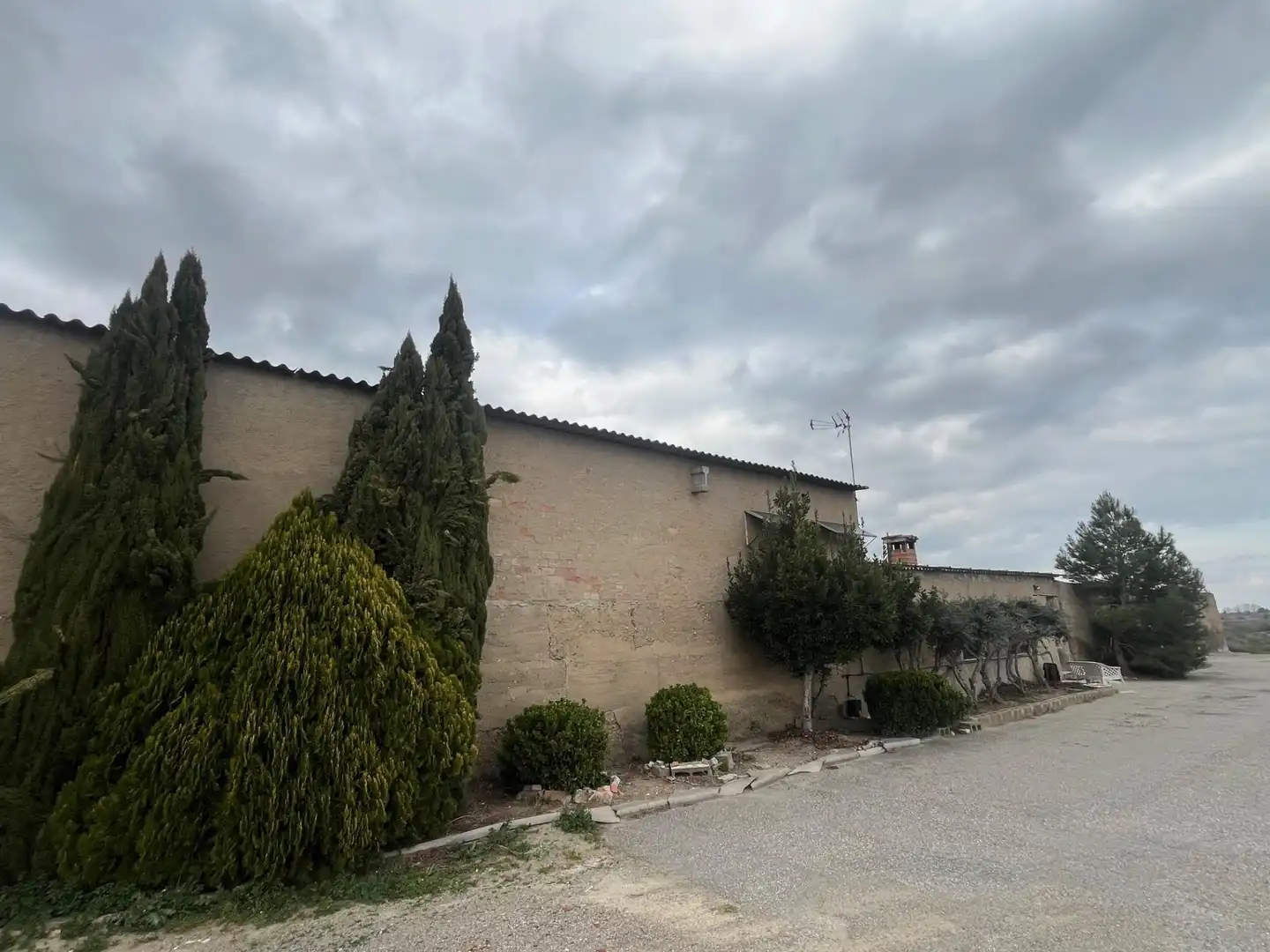 Vista exterior de Terreno industrial en venta en Bellvís