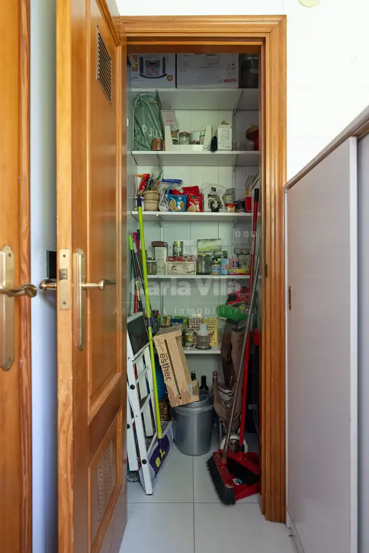 Cocina de Dúplex en venta en Lugo con Calefacción, Jardín privado y Parquet