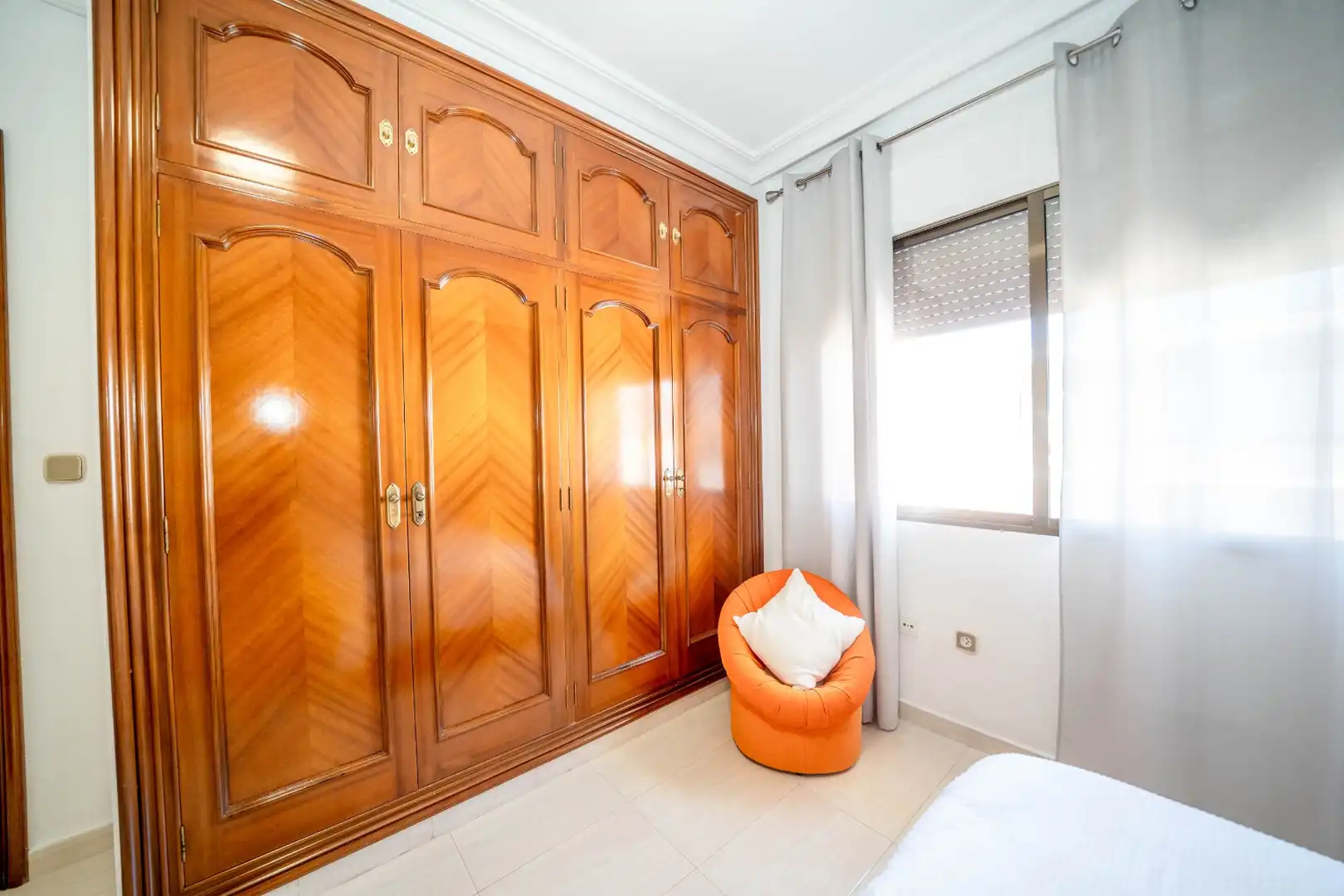 Bedroom of Apartments for rent in San Pedro del Pinatar  with Air Conditioner, Terrace and Furnished