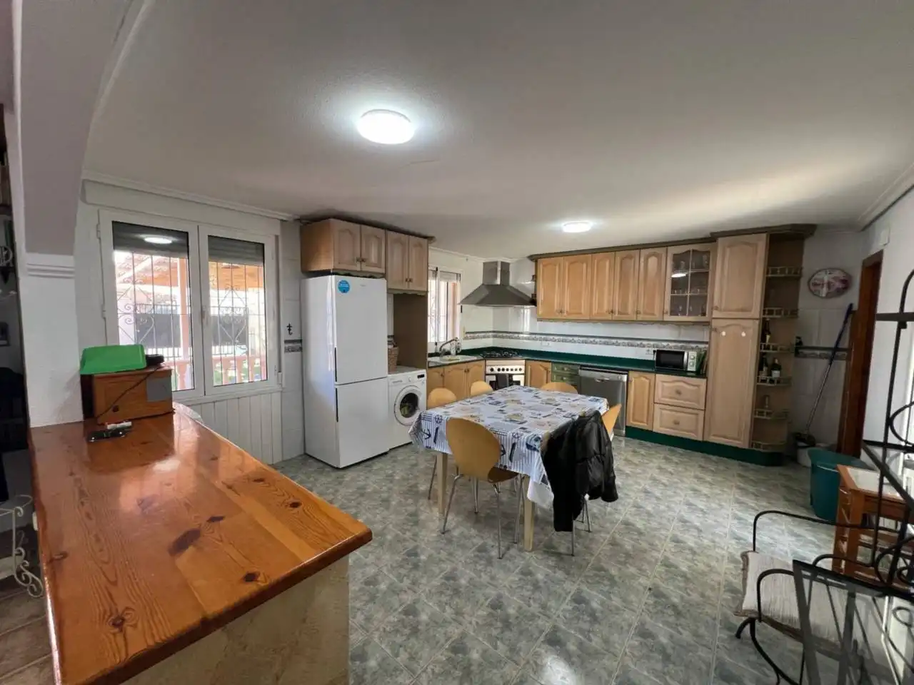 Cocina de Casa o chalet en venta en Elche / Elx con Aire acondicionado, Jardín privado y Terraza