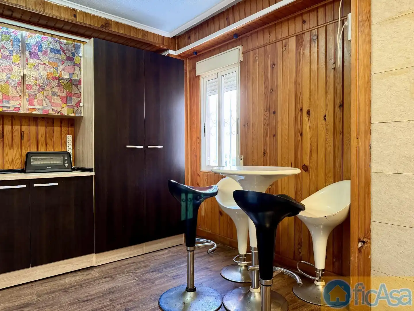 Kitchen of Flat for sale in Castellón de la Plana / Castelló de la Plana  with Air Conditioner, Parquet flooring and Balcony