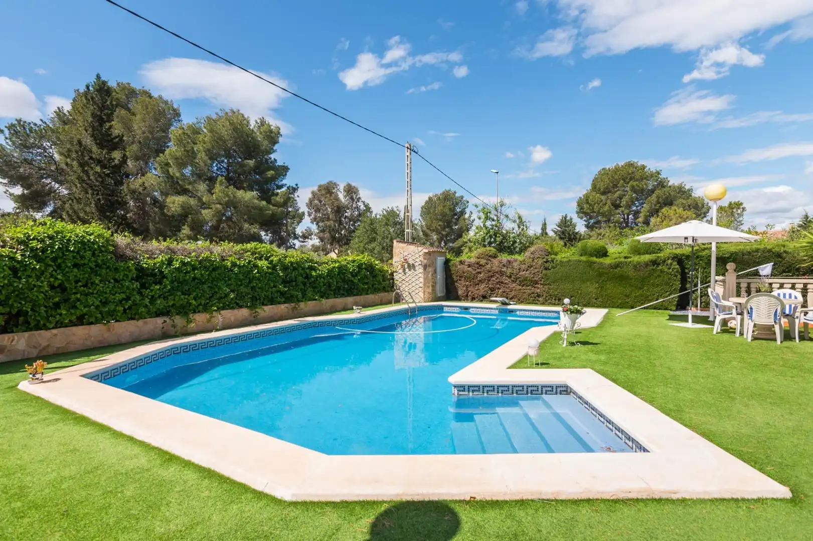 Piscina de Casa o xalet en venda en Molina de Segura amb Aire condicionat, Calefacció i Jardí privat