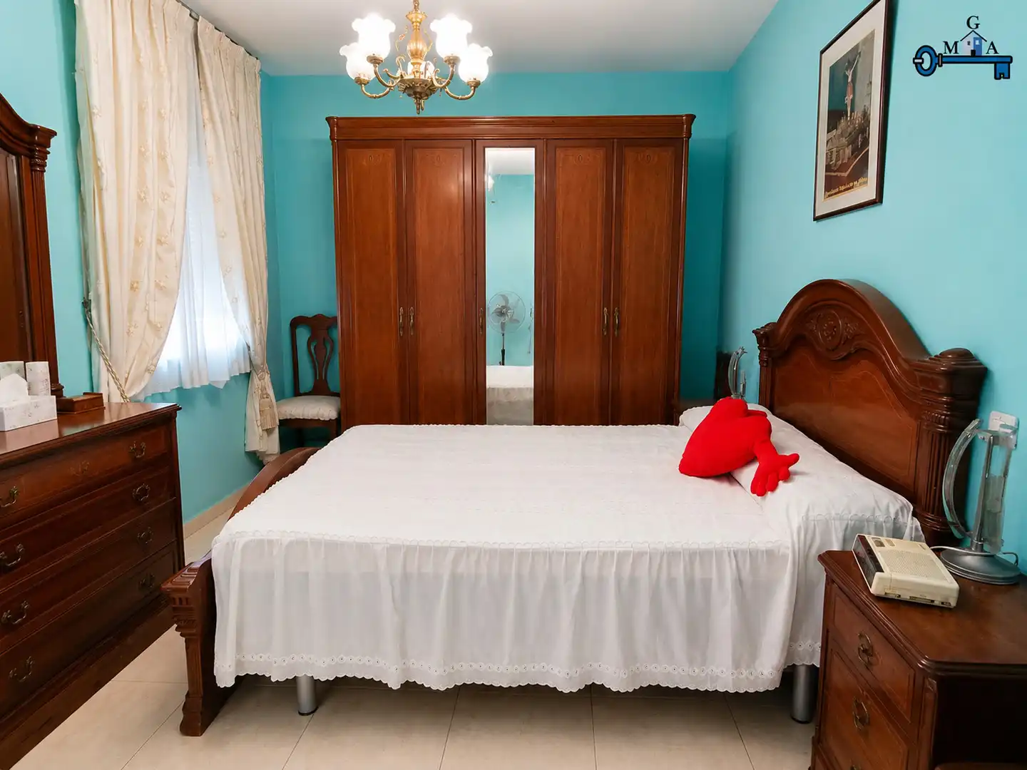 Schlafzimmer von Haus oder Chalet zum Verkauf in El Viso de San Juan mit Privatgarten, Terrasse und Abstellraum