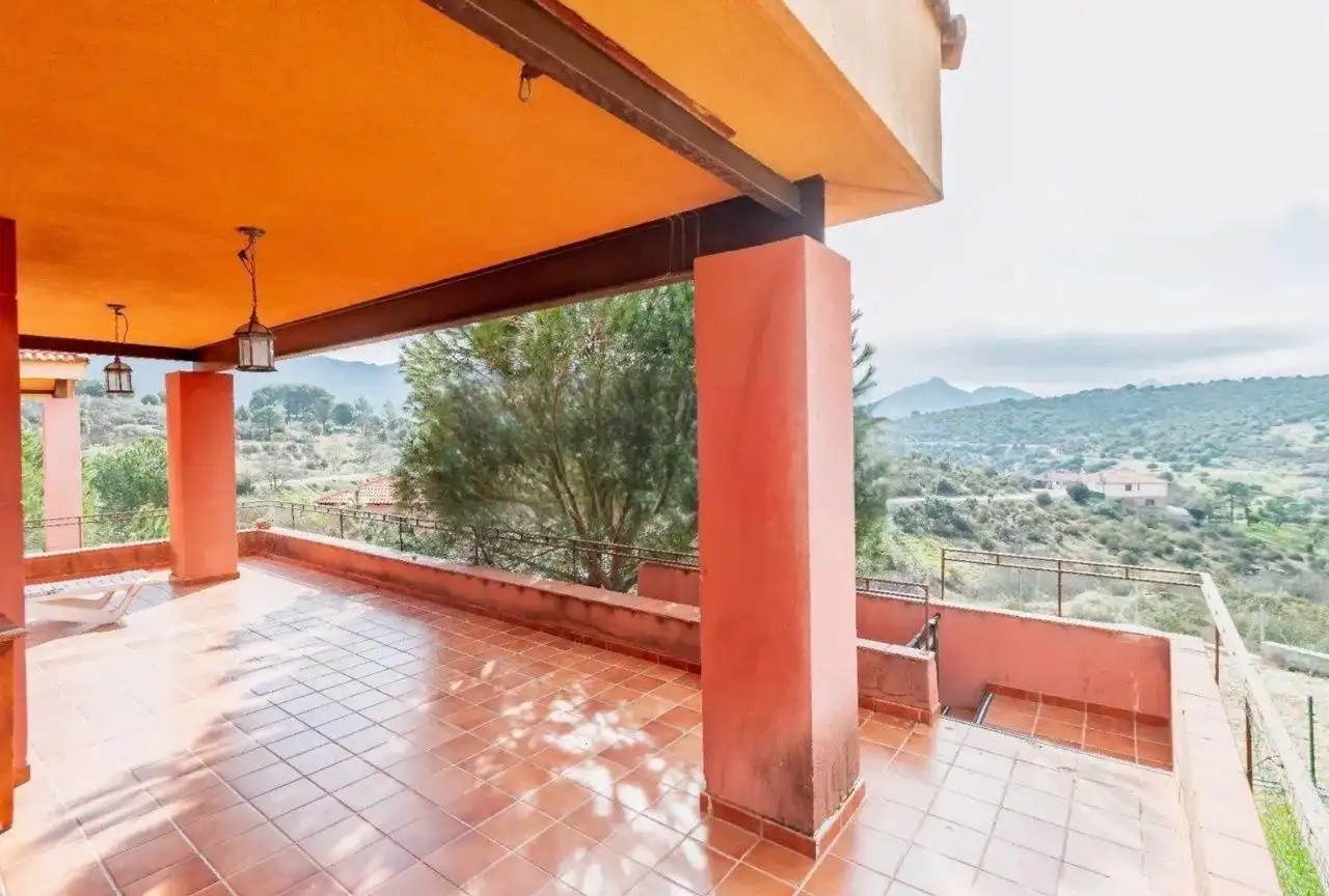 Terraza de Casa o chalet en venta en Robledo de Chavela con Aire acondicionado, Calefacción y Jardín privado