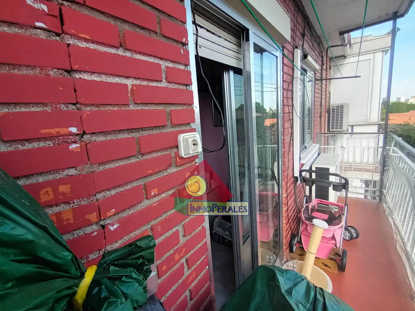 Terrasse von Wohnung zum Verkauf in Madrid mit Klimaanlage und Balkon