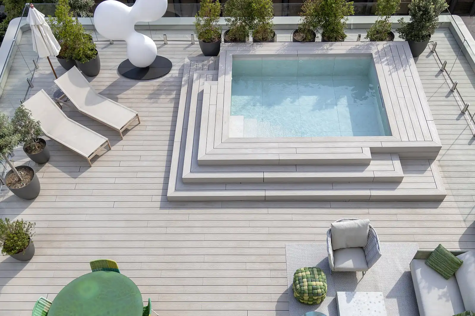 Terrassa de Apartament en venda en Barcelona amb Aire condicionat, Jardí privat i Terrassa