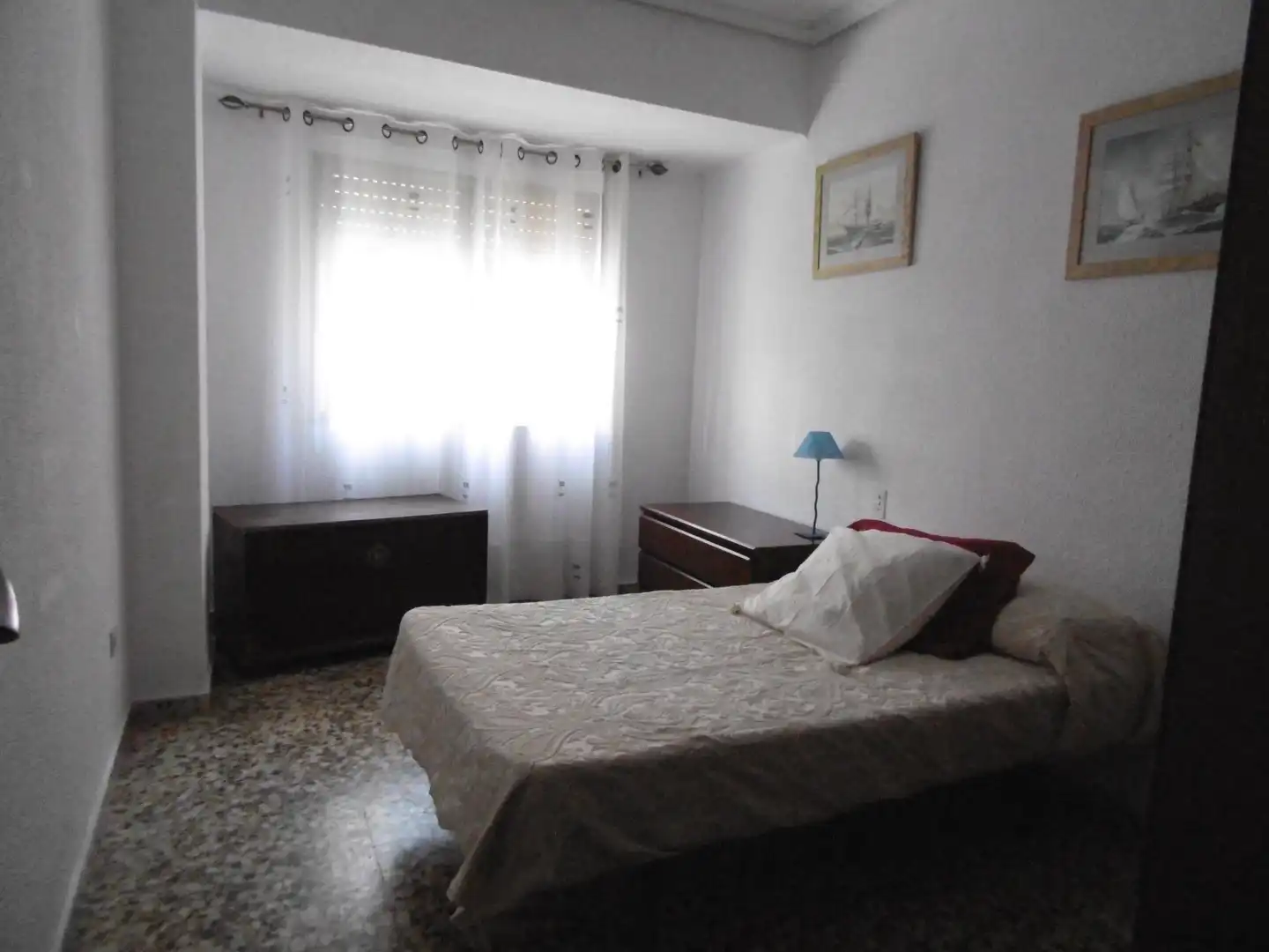 Schlafzimmer von Wohnung zum Verkauf in Castellón de la Plana / Castelló de la Plana mit Klimaanlage und Möbliert