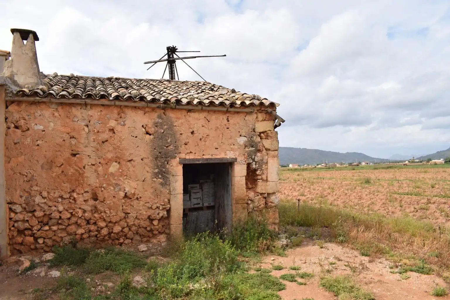 Vista exterior de Finca rústica en venta en Sa Pobla con Jardín privado