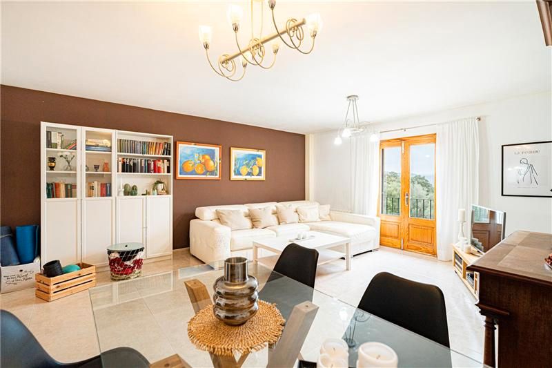 Wohnzimmer von Wohnung zum verkauf in Campanet mit Heizung und Terrasse