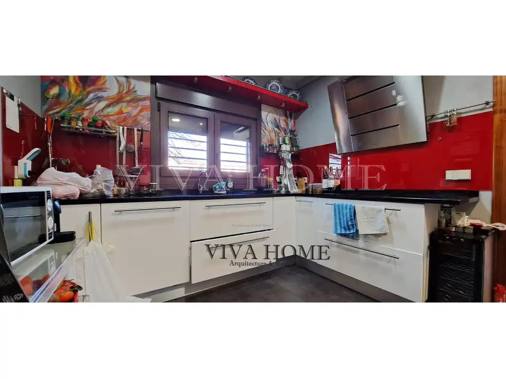 Cocina de Casa o chalet en venta en Rivas-Vaciamadrid con Aire acondicionado, Jardín privado y Terraza
