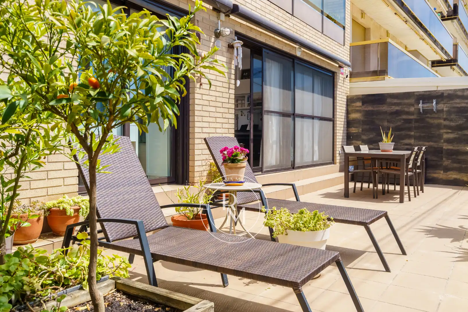 Terraza de Apartamento en venta en El Vendrell con Aire acondicionado, Calefacción y Terraza
