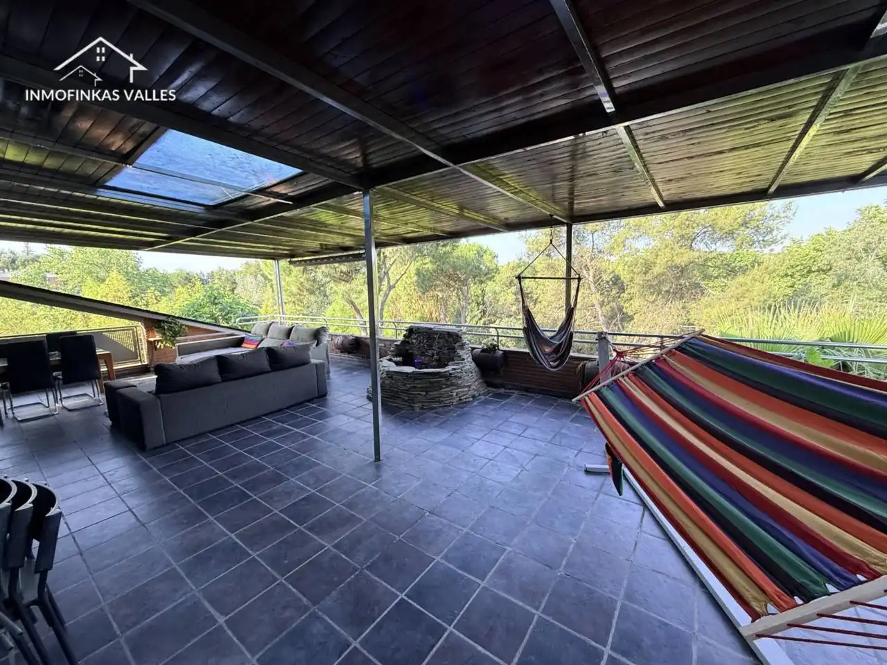 Terraza de Casa o chalet en venta en Lliçà de Vall con Aire acondicionado, Calefacción y Jardín privado