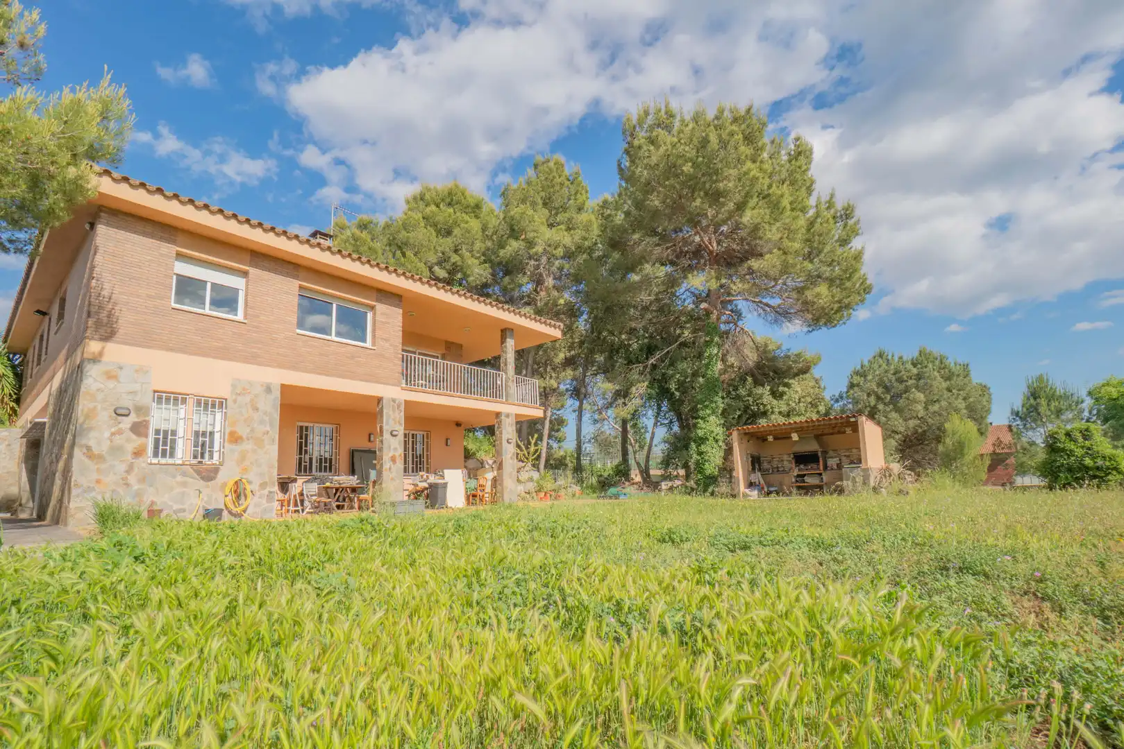 Exterior view of Houses for sale in Sabadell  with Air Conditioner, Heating and Private garden