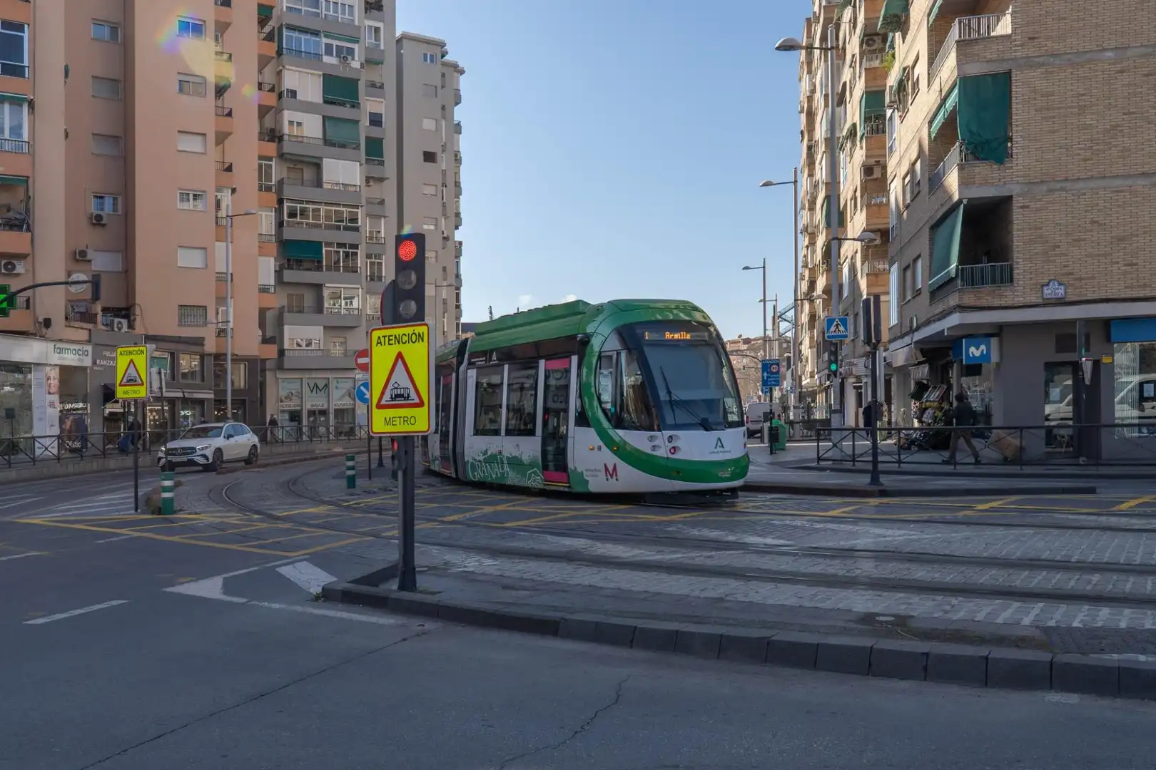 Vista exterior de Piso en venta en Granada con Aire acondicionado y Calefacción