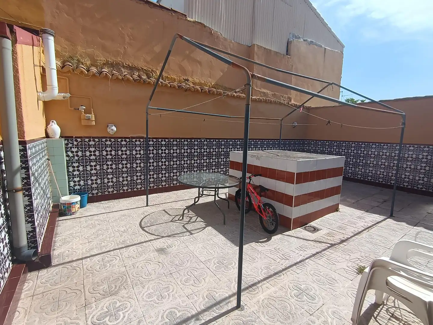 Terrassa de Casa o xalet en venda en Puertollano amb Aire condicionat, Calefacció i Moblat