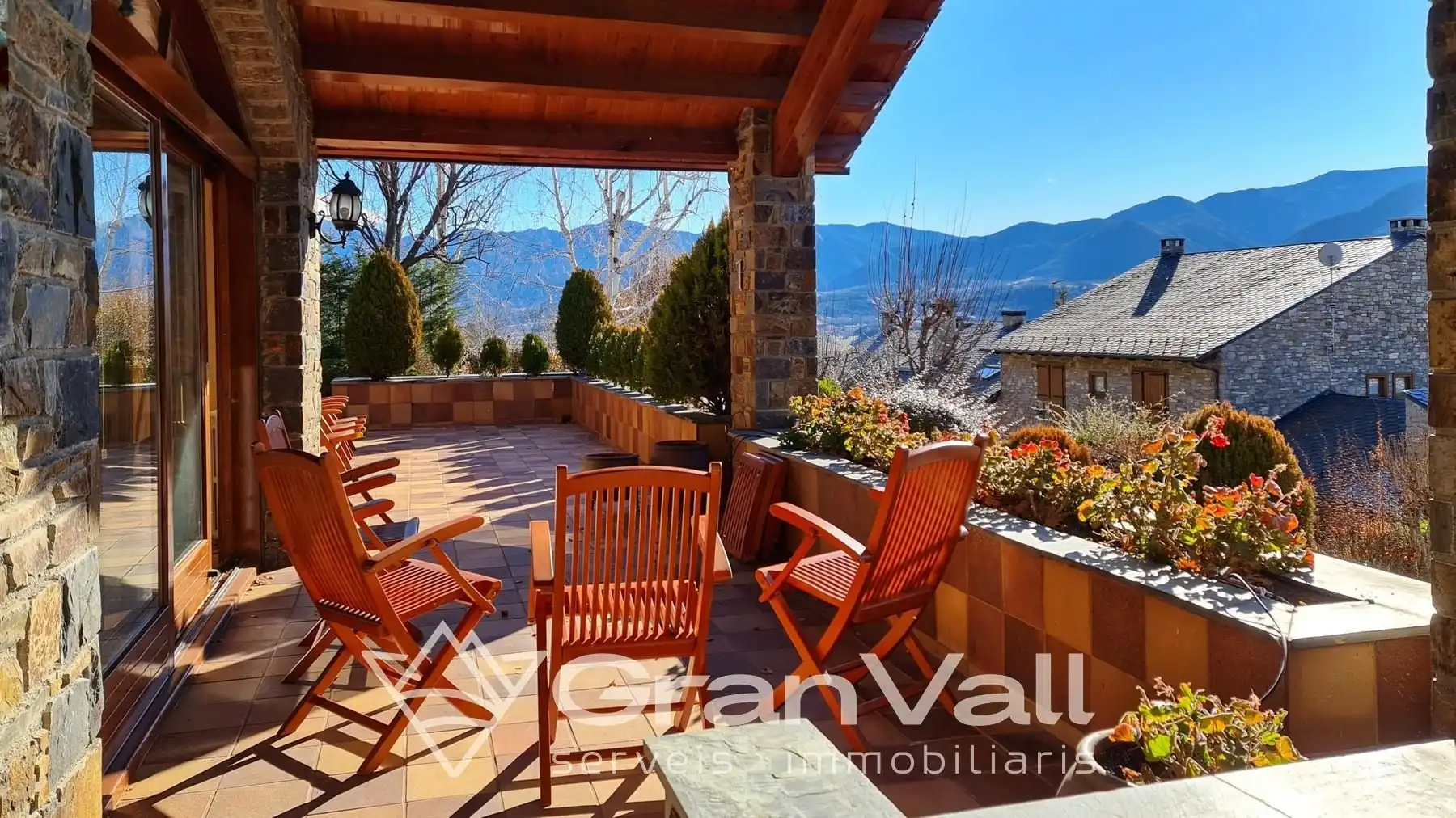 Terraza de Casa o chalet en venta en Prullans con Calefacción, Jardín privado y Parquet