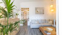 Living room of Apartment for sale in Mataró  with Heating, Parquet flooring and Terrace