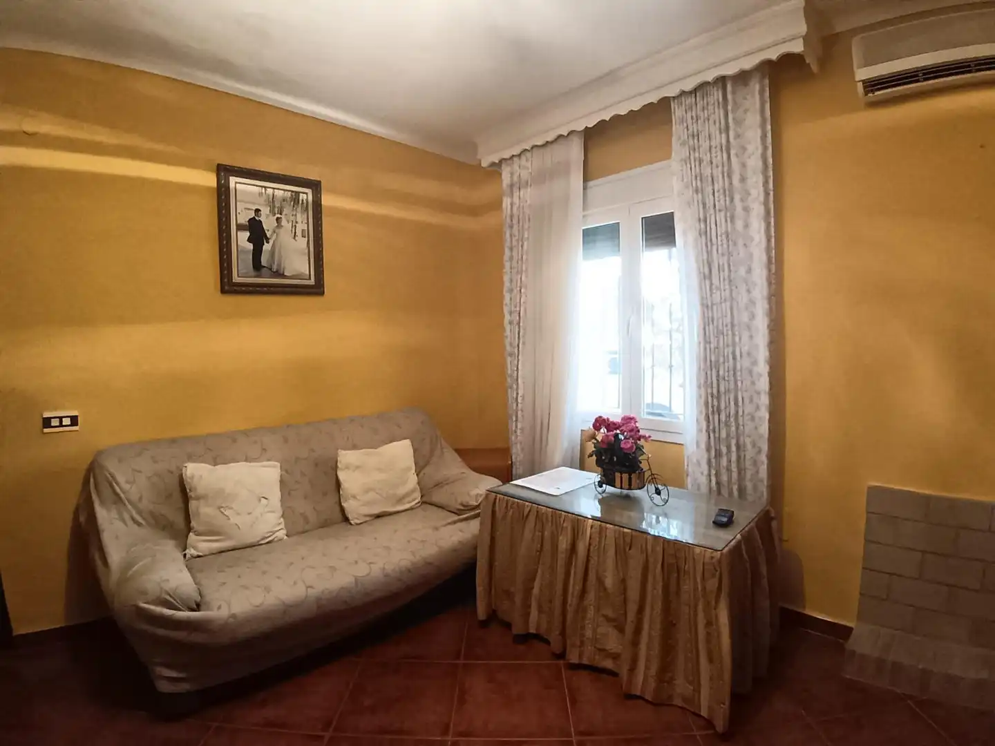 Sala de estar de Casa adosada de alquiler en Antequera