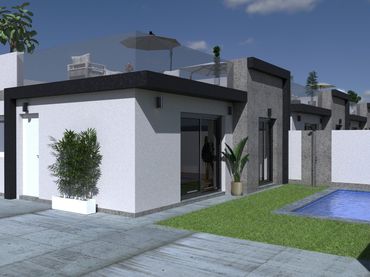 Xalet amb piscina en venda a Balsicas