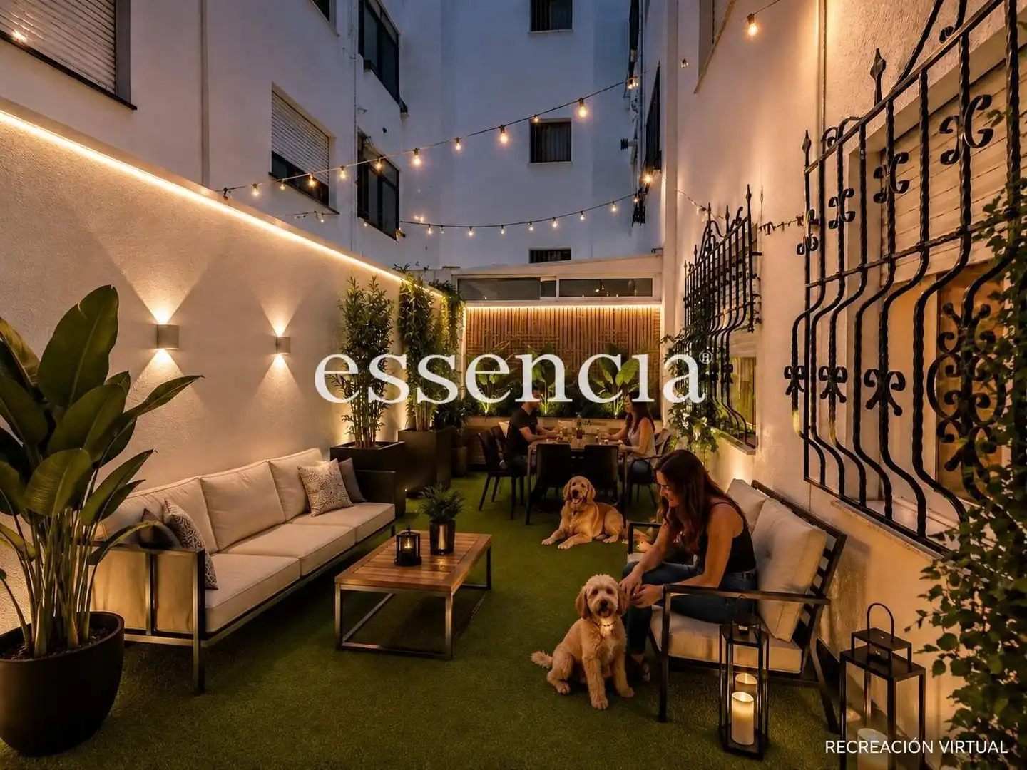 Terraza de Piso en venta en Gandia con Balcón