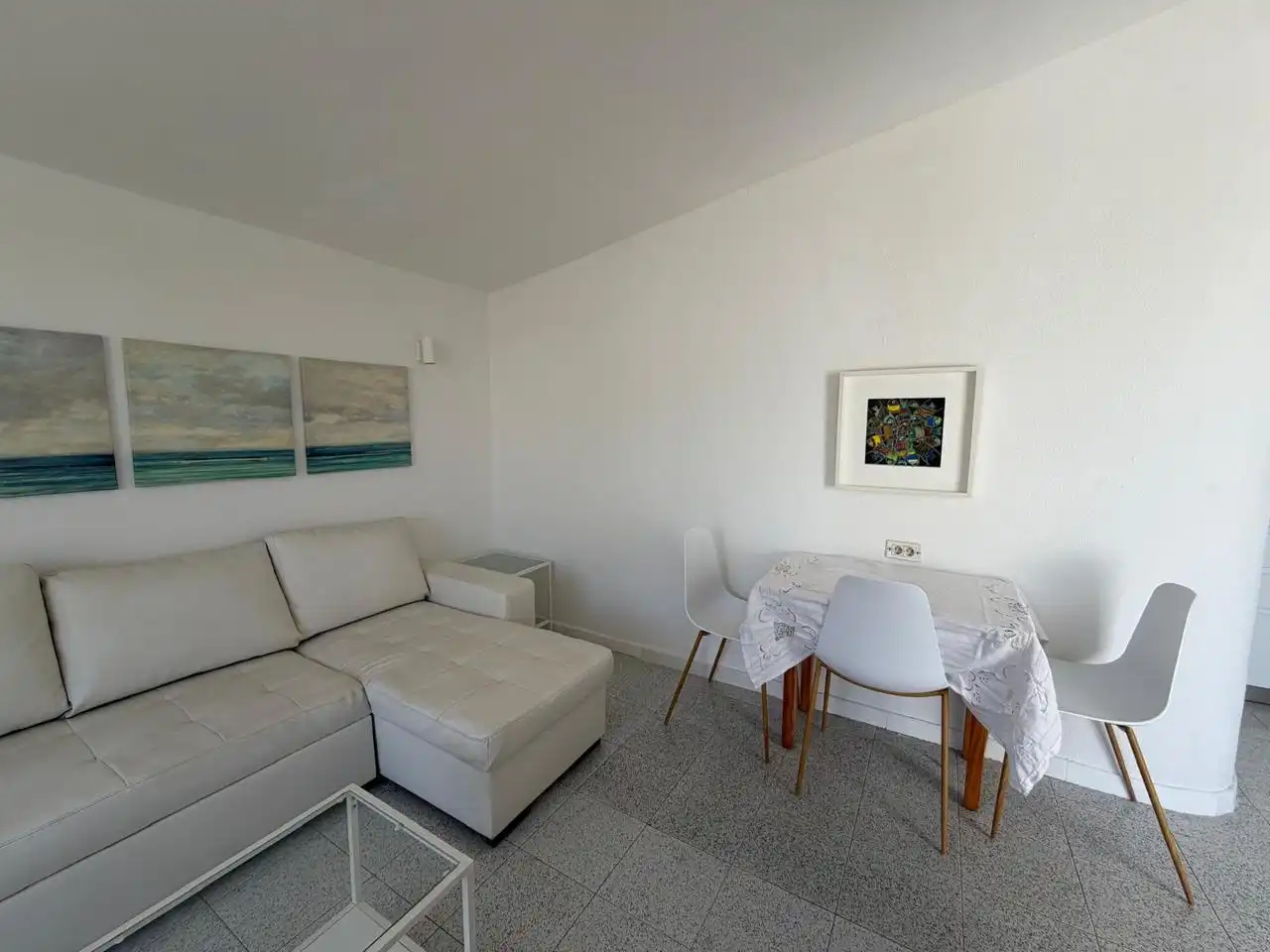 Sala de estar de Casa o chalet de alquiler en San Bartolomé de Tirajana con Jardín privado, Terraza y Amueblado