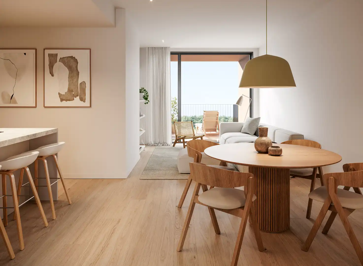 New build Flat with terrace for sale in Carrer Cira de Girona 32