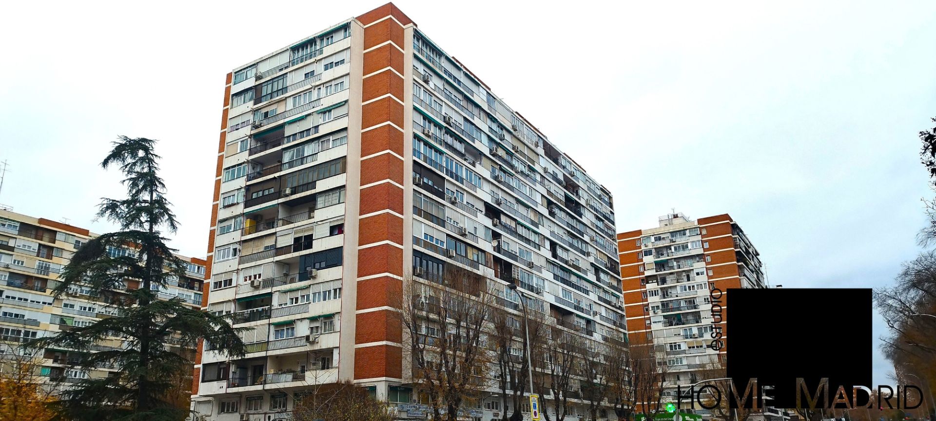 Vista exterior de Piso en venta en  Madrid Capital con Calefacción, Parquet y Terraza