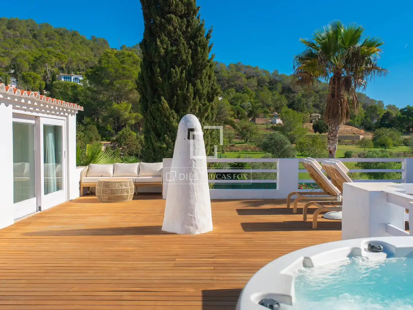 Terraza de Casa o chalet en venta en Sant Josep de sa Talaia con Aire acondicionado, Jardín privado y Terraza