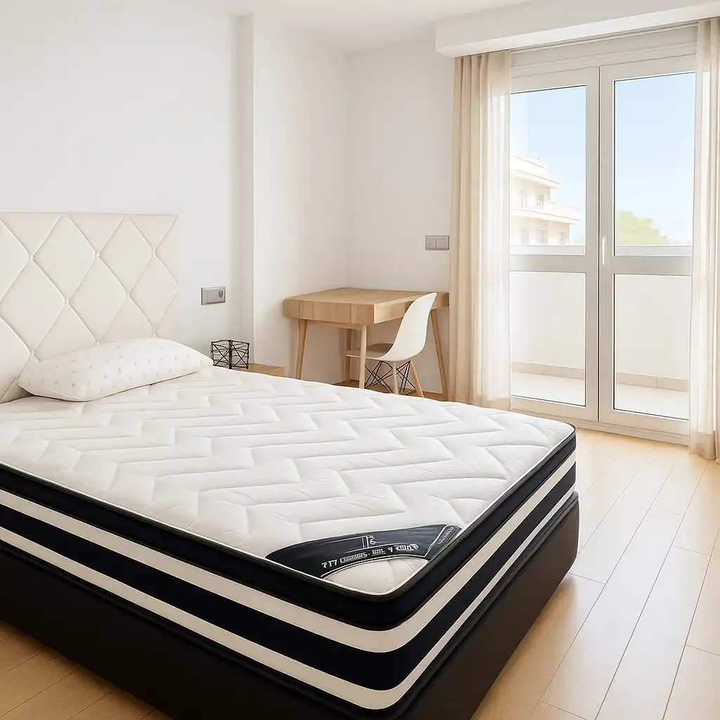 Bedroom of Flat for rent in Murcia  with Air Conditioner, Heating and Furnished