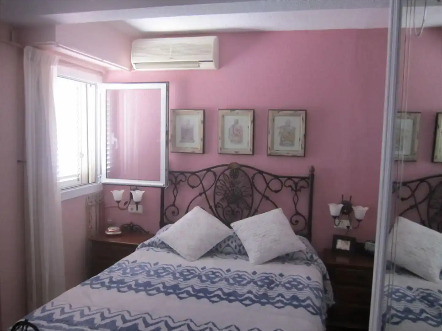 Bedroom of Apartments for rent in Puçol  with Air Conditioner, Swimming Pool and Balcony