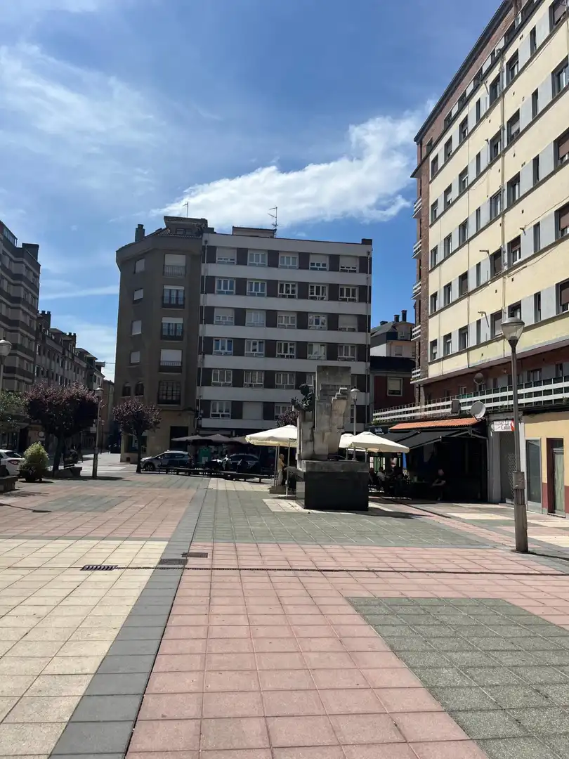 Exterior view of Flat for sale in Langreo  with Heating and Storage room