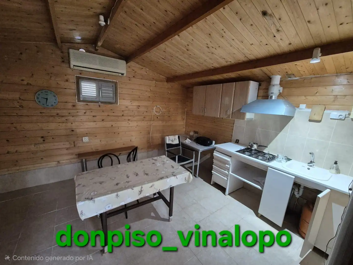 Cocina de Finca rústica en venta en Tibi con Aire acondicionado, Calefacción y Jardín privado