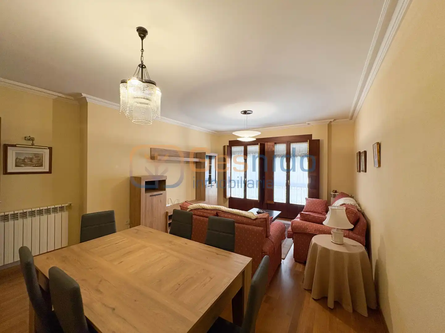 Sala de estar de Piso de alquiler en Segovia con Calefacción