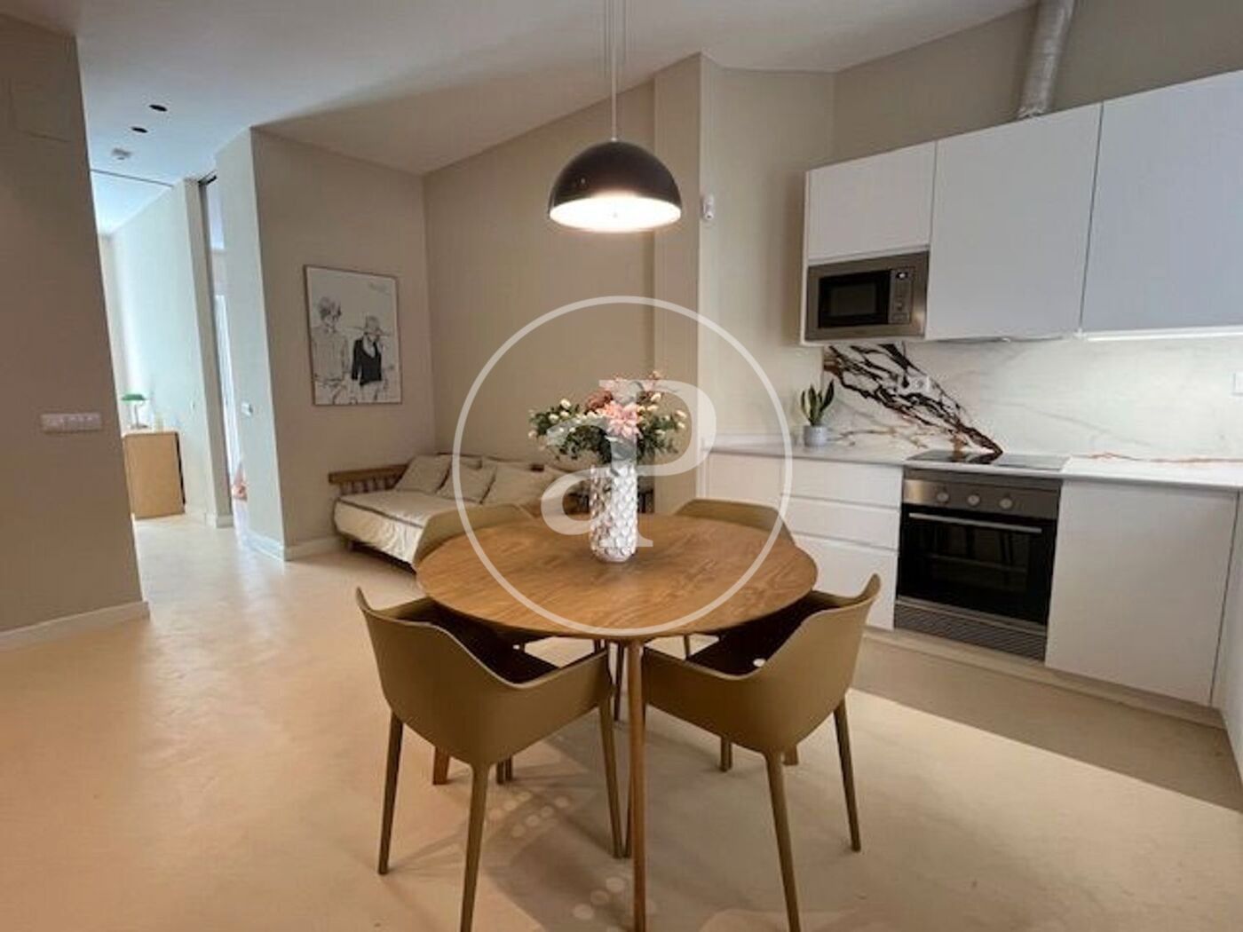 Comedor de Piso de alquiler en  Valencia Capital con Aire acondicionado, Calefacción y Terraza