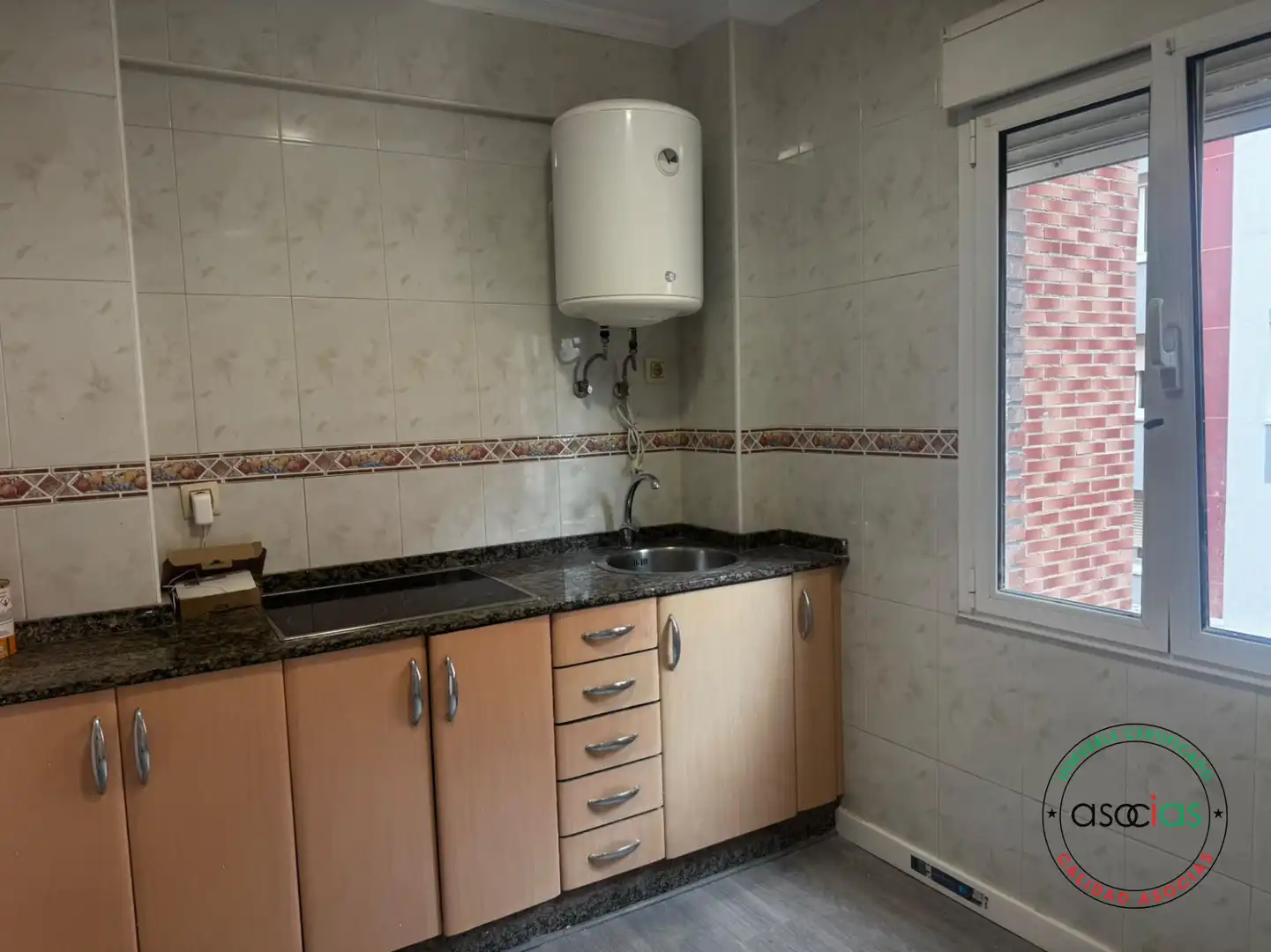 Kitchen of Flat for sale in Gijón   with Heating