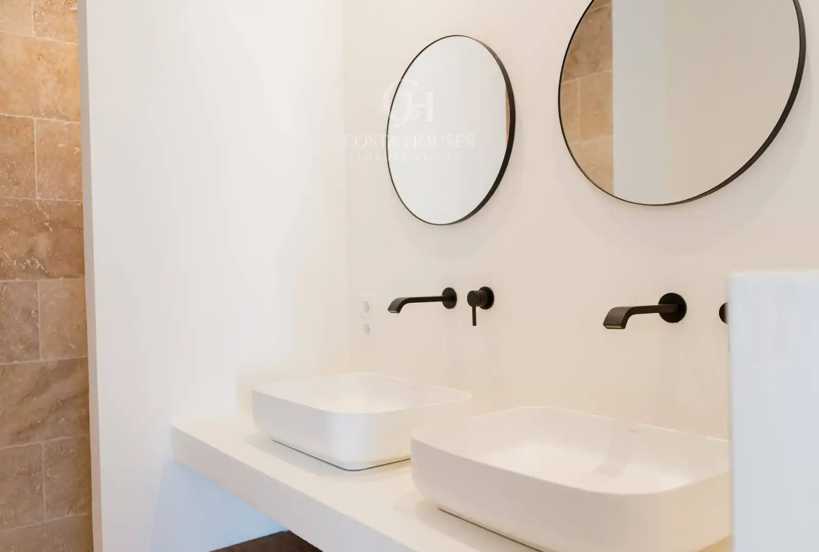 Baño de Casa o chalet en venta en Benissa con Aire acondicionado, Calefacción y Jardín privado